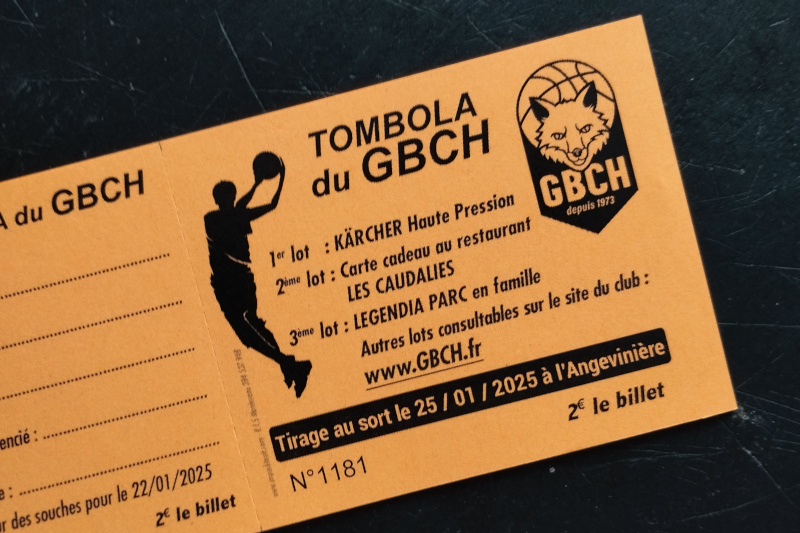 La grande tombola du GBCH est de retour